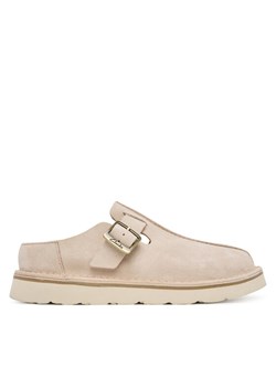 Clarks Klapki Solsbury Mule. 26184170 Beżowy ze sklepu MODIVO w kategorii Klapki damskie - zdjęcie 185913655