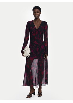 Desigual Sukienka koktajlowa Ratan 25WWVW24 Bordowy Regular Fit ze sklepu MODIVO w kategorii Sukienki - zdjęcie 185913656
