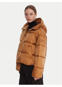 PINKO Kurtka zimowa Imparso Imbottito 105656 A2TF Beżowy Regular Fit ze sklepu MODIVO w kategorii Kurtki damskie - zdjęcie 185913759