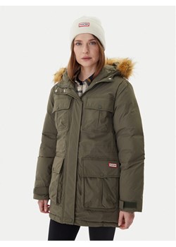Hunter Parka Glyder HARW0014252 Zielony Regular Fit ze sklepu MODIVO w kategorii Parki damskie - zdjęcie 185913777