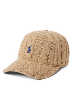 Polo Ralph Lauren Czapka z daszkiem 455981420002 Beżowy ze sklepu MODIVO w kategorii Czapki z daszkiem damskie - zdjęcie 185913957