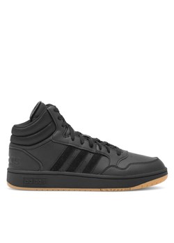 adidas Sneakersy HOOPS 3.0 MID GY4745 Czarny ze sklepu MODIVO w kategorii Buty sportowe męskie - zdjęcie 185914009