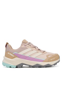 adidas Trekkingi Terrex Skychaser AX5 GORE-TEX JQ2221 Beżowy ze sklepu MODIVO w kategorii Buty trekkingowe damskie - zdjęcie 185914096
