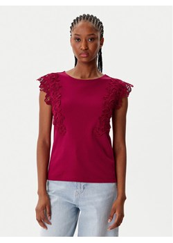 Morgan Bluzka 252-DFLOWER Czerwony Regular Fit ze sklepu MODIVO w kategorii Bluzki damskie - zdjęcie 185914107