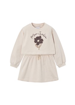 Mayoral Komplet bluza i sukienka 4927 Beżowy Regular Fit ze sklepu MODIVO w kategorii Sukienki dziewczęce - zdjęcie 185914116
