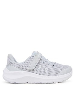 Under Armour Buty do biegania UA Pursuit 4 AC 3028274 Szary ze sklepu MODIVO w kategorii Buty sportowe dziecięce - zdjęcie 185914127