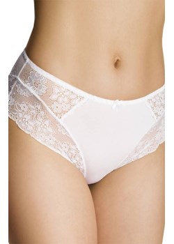 Koronkowe figi damskie białe Tau, Kolor biały, Rozmiar 2XL, EMILI ze sklepu Primodo w kategorii Majtki damskie - zdjęcie 185920119
