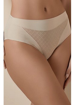 Figi damskie z wysokim stanem beżowe Roxana, Kolor beżowy, Rozmiar 3XL, Selene ze sklepu Primodo w kategorii Majtki damskie - zdjęcie 185920585