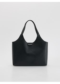 Reserved - Torebka shopper - czarny ze sklepu Reserved w kategorii Torby Shopper bag - zdjęcie 185921255