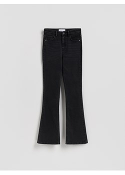 Reserved - Jeansy flare bootcut - czarny ze sklepu Reserved w kategorii Jeansy damskie - zdjęcie 185921316