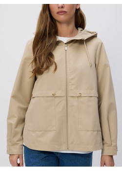 Reserved - Kurtka parka z kapturem - beżowy ze sklepu Reserved w kategorii Kurtki damskie - zdjęcie 185921435
