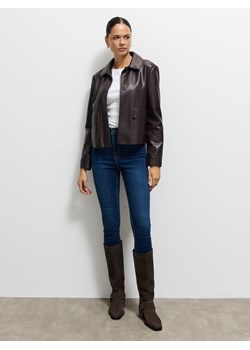 Mohito - Jeansy skinny - granatowy ze sklepu Mohito w kategorii Jeansy damskie - zdjęcie 185925675
