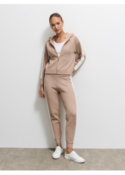 Mohito - Bluza z zamkiem - beżowy ze sklepu Mohito w kategorii Bluzy damskie - zdjęcie 185926048