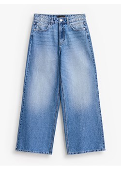 Mohito - Jeansy wide leg petite - niebieski ze sklepu Mohito w kategorii Jeansy damskie - zdjęcie 185926525