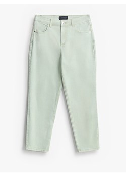 Mohito - Jeansy mom slim petite - zielony ze sklepu Mohito w kategorii Jeansy damskie - zdjęcie 185927026