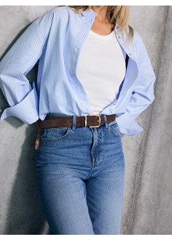 Mohito - Skórzany pasek - brązowy - id: 761GK-88X - marki Mohito - 185927337 Mohito - Skórzany pasek - brązowy ze sklepu Mohito w kategorii Paski damskie - zdjęcie 185927337