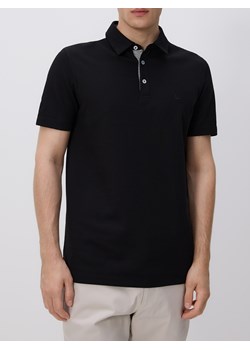 Reserved - Koszulka polo regular fit - czarny ze sklepu Reserved w kategorii T-shirty męskie - zdjęcie 185933368