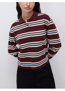 Reserved - Longsleeve polo - wielobarwny ze sklepu Reserved w kategorii Bluzki damskie - zdjęcie 185936788