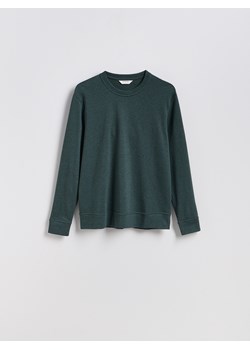 Reserved - Longsleeve regular - ciemnozielony ze sklepu Reserved w kategorii T-shirty męskie - zdjęcie 185938166