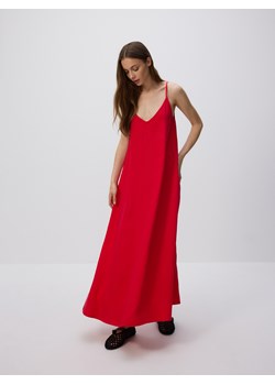 Reserved - Jeansowa sukienka maxi - czerwony - id: 9280H-33J - marki Reserved - 185947707 Reserved - Jeansowa sukienka maxi - czerwony ze sklepu Reserved w kategorii Sukienki - zdjęcie 185947707