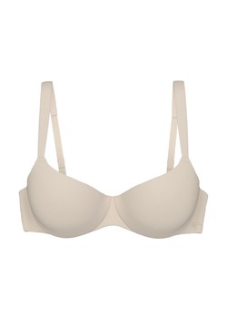 Triumph Biustonosz damski na fiszbinach - Body Make Up Illusion Balconette Kobiety Sztuczne włókno beżowy jednolity ze sklepu vangraaf w kategorii Biustonosze - zdjęcie 185956648