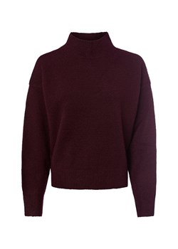 Neo Noir Damski sweter z dzianiny - Paulina Kobiety bordowy jednolity ze sklepu vangraaf w kategorii Swetry damskie - zdjęcie 185956687