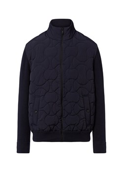 BOSS Orange Bluza męska - Kavietor Mężczyźni granatowy wypukły wzór tkaniny ze sklepu vangraaf w kategorii Bluzy męskie - zdjęcie 185956718
