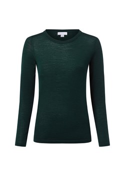 brookshire Sweter z dzianiny merino Kobiety Wełna jodłowy jednolity ze sklepu vangraaf w kategorii Swetry damskie - zdjęcie 185956756
