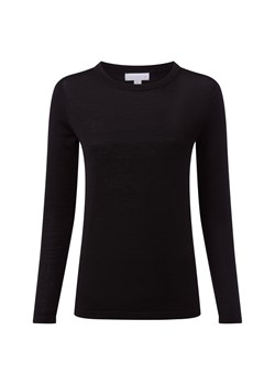 brookshire Sweter z dzianiny merino Kobiety Wełna czarny jednolity ze sklepu vangraaf w kategorii Swetry damskie - zdjęcie 185956758