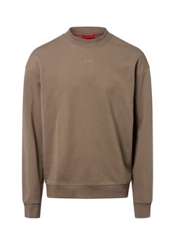 HUGO Bluza męska - Dapocrew Mężczyźni Materiał dresowy błotnisty jednolity - id: 778511-0002-09900 - marki Hugo Boss - 185956806 HUGO Bluza męska - Dapocrew Mężczyźni Materiał dresowy błotnisty jednolity ze sklepu vangraaf w kategorii Bluzy męskie - zdjęcie 185956806