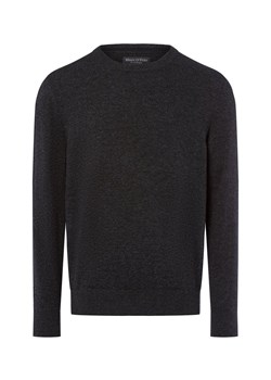 Marc O'Polo Sweter z zawartością wełny dziewiczej Mężczyźni antracytowy marmurkowy ze sklepu vangraaf w kategorii Swetry męskie - zdjęcie 185956857