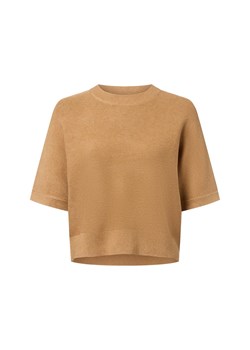 Msch Copenhagen Sweter damski z półrękawkiem - MSCHThamira Kobiety wielbłądzi jednolity ze sklepu vangraaf w kategorii Swetry damskie - zdjęcie 185956867