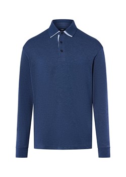 James Męska koszulka polo Mężczyźni Bawełna indygo jednolity ze sklepu vangraaf w kategorii T-shirty męskie - zdjęcie 185956897
