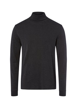 GRAAF Męska koszula z długim rękawem Mężczyźni Bawełna antracytowy marmurkowy ze sklepu vangraaf w kategorii T-shirty męskie - zdjęcie 185956907