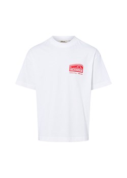ellesse Koszulka męska - Suaven Mężczyźni Bawełna biały nadruk ze sklepu vangraaf w kategorii T-shirty męskie - zdjęcie 185956995