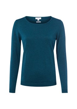 brookshire Sweter z dzianiny DAmen Kobiety drobna dzianina petrol marmurkowy ze sklepu vangraaf w kategorii Swetry damskie - zdjęcie 185957035