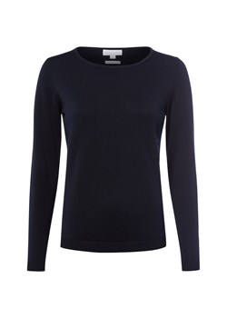 brookshire Sweter z dzianiny DAmen Kobiety drobna dzianina granatowy jednolity ze sklepu vangraaf w kategorii Swetry damskie - zdjęcie 185957036