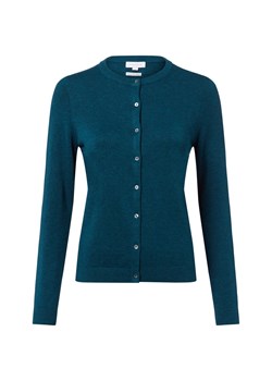 brookshire Kardigan damski Kobiety Bawełna petrol jednolity ze sklepu vangraaf w kategorii Swetry damskie - zdjęcie 185957046