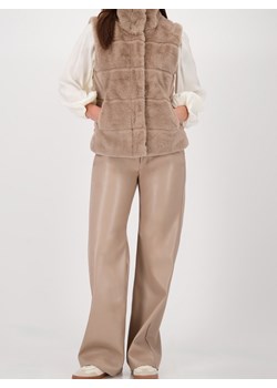 Monari Damska kamizelka ze sztucznego futra Kobiety melanżowy jednolity - id: 783690-0001-00380 - marki Monari - 185957137 Monari Damska kamizelka ze sztucznego futra Kobiety melanżowy jednolity ze sklepu vangraaf w kategorii Swetry damskie - zdjęcie 185957137