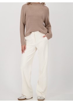 Monari Sweter damski z dzianiny - Verona Kobiety Prążki kitt jednolity ze sklepu vangraaf w kategorii Swetry damskie - zdjęcie 185957148