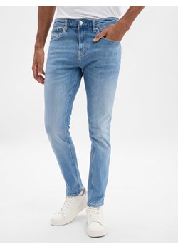 Tommy Jeans Dżinsy Mężczyźni Bawełna light stone jednolity ze sklepu vangraaf w kategorii Jeansy męskie - zdjęcie 185957175
