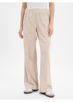 Marie Lund Damskie spodnie materiałowe Kobiety kitt jednolity ze sklepu vangraaf w kategorii Spodnie damskie - zdjęcie 185957225