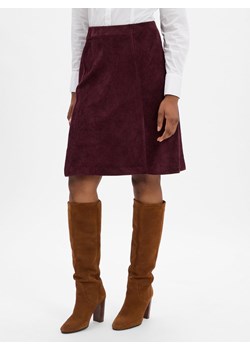 Marie Lund Damska spódnica sztruksowa Kobiety malinowy wypukły wzór tkaniny ze sklepu vangraaf w kategorii Spódnice - zdjęcie 185957239