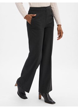 Marc O'Polo Damskie spodnie biznesowe Kobiety antracytowy w paski ze sklepu vangraaf w kategorii Spodnie damskie - zdjęcie 185957287