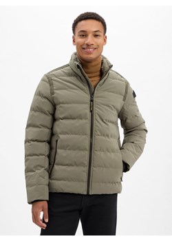PME Legend Pikowana kurtka męska Mężczyźni khaki jednolity ze sklepu vangraaf w kategorii Kurtki męskie - zdjęcie 185957315