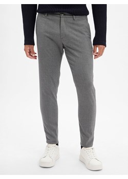 Drykorn Męskie spodnie materiałowe - Ajend Mężczyźni szary marmurkowy ze sklepu vangraaf w kategorii Spodnie męskie - zdjęcie 185957356