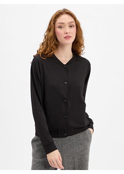 soyaconcept® Damska bluza modułowa - Daniela Kobiety czarny jednolity ze sklepu vangraaf w kategorii Kurtki damskie - zdjęcie 185957365