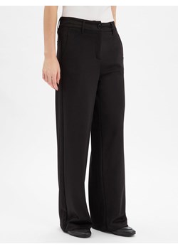 soyaconcept® Damskie modułowe spodnie materiałowe - Daniela Kobiety czarny jednolity ze sklepu vangraaf w kategorii Spodnie damskie - zdjęcie 185957367