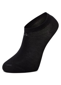 Calvin Klein Damskie skarpetki do trampek w 3-paku Kobiety czarny jednolity ze sklepu vangraaf w kategorii Skarpetki damskie - zdjęcie 185957389