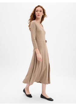 Lauren Ralph Lauren Sukienka damska Kobiety Bawełna wielbłądzi jednolity ze sklepu vangraaf w kategorii Sukienki - zdjęcie 185957448